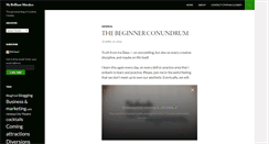 Desktop Screenshot of mybrilliantmistakes.com